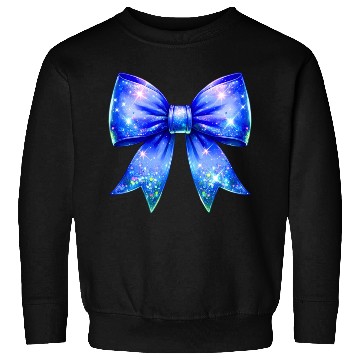 Discover Galaxy Sparkle Bow Sweatshirts