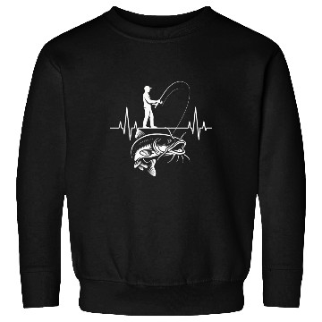 Discover Intense Fishing Moment Sweatshirts