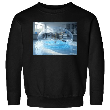 Discover Futuristic Underwater Drone Design Sweatshirts