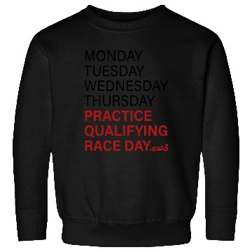 Discover monday tuesday wednesday thursday practice qual Sweatshirts
