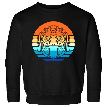 Discover Mayan And Aztec Symbols Indigenous Tribe Sweatshirts