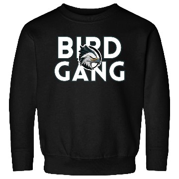 Discover Eagle Head Bird Gang Logo Design Sweatshirts