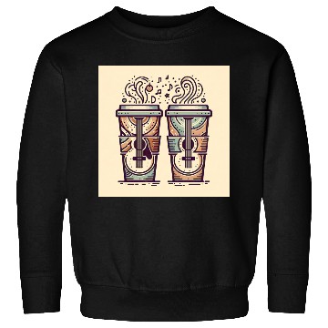 Discover "SUN & US" Matching Sweatshirts - Where Coffee Meets