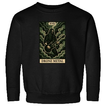 Discover Drone Metal (Card XVIII) Sweatshirts