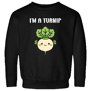 Discover Turnip Character Illustration Sweatshirts