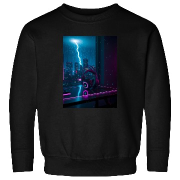 Discover Cyberpunk Gaming Headset Sweatshirts