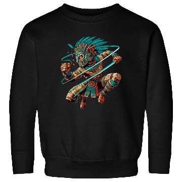 Discover Aztec Warrior - Inca Maya Mayans Sweatshirts