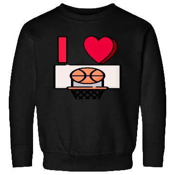 Discover I LOVE BASKETBALL #2 Sweatshirts