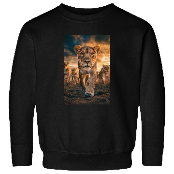 Discover Fearless Lioness Leading the Pride Sweatshirts