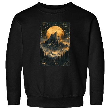 Discover Celestial Mountain Dreamscape Sweatshirts