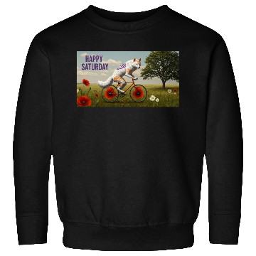 Discover A striking anthropomorphic white wolf  Sweatshirts