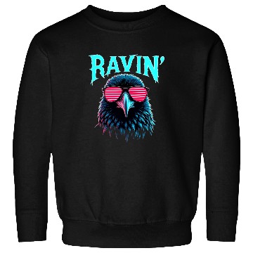 Discover Ravin' Rave Festival Fun with Cool Raven Sweatshirts