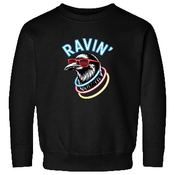 Discover Ravin' Rave Festival Fun with Cool Raven Sweatshirts