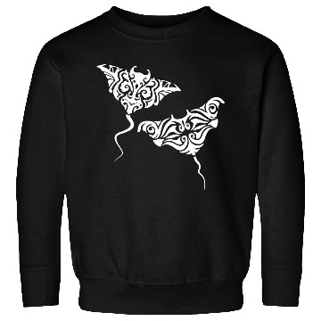 Discover Intricate Butterfly Tribal Pattern Sweatshirts
