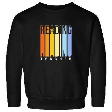 Discover Back To School Reading Teacher Sweatshirts