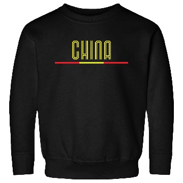 Discover Chino Typography Design Sweatshirts