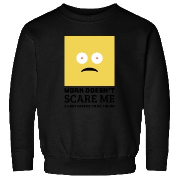 Discover Minimal Sad Face Design Sweatshirts