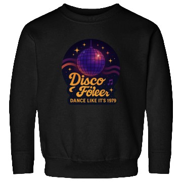 Discover Disco Foiler 1970s Dance Sweatshirts
