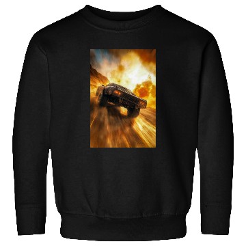 Discover Muscle Car in Firestorm Drift Sweatshirts