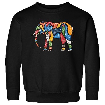 Discover Tribal March Elephant Sweatshirts