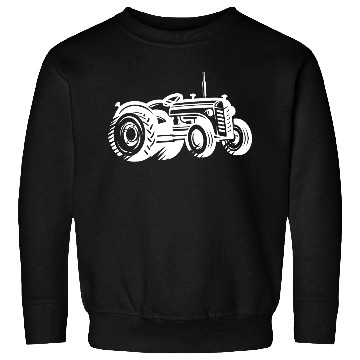 Discover Tractor Silhouette Farmer Agriculture Sweatshirts
