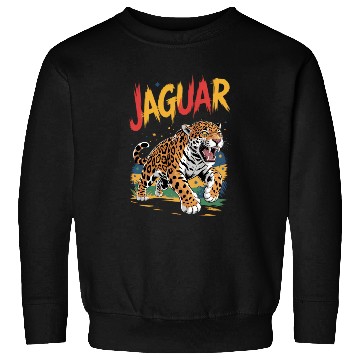 Discover Vivid Jaguar Bold Print Sweatshirts