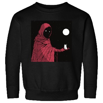 Discover Mystical Night Creature Illustration Sweatshirts