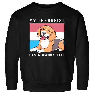 Discover Therapy Dog Lover Psychology Therapist Sweatshirts