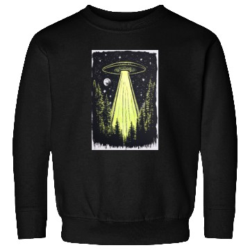 Discover UFO in the Midnight Pines Sweatshirts