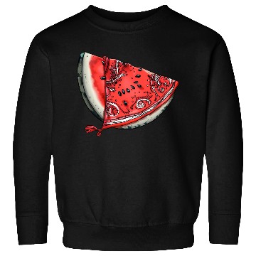 Discover Streetwear Watermelon Slice - Fresh Summer Fruit Sweatshirts