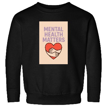 Discover Mental Health Matters – Soft Pastel Self-Care Sweatshirts