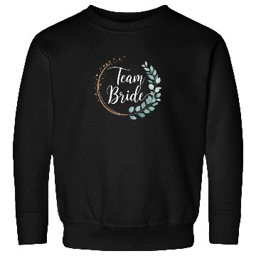 Discover Team Bride Bridesmaid Eucalyptus Wedding Sweatshirts