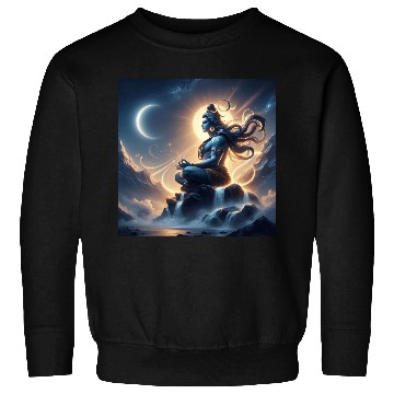 Discover Celestial Meditation Oracle Design Sweatshirts