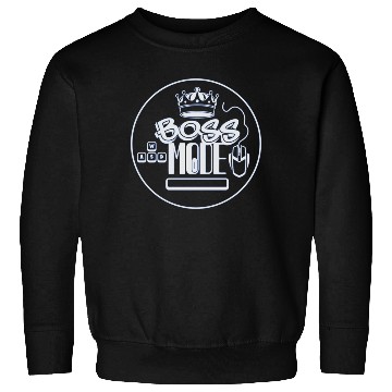 Discover Boss Mode AWSD Gamer Gaming Game Lover Sweatshirts