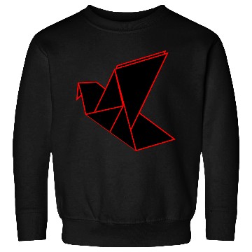Discover Origami Phoenix Outline Sweatshirts