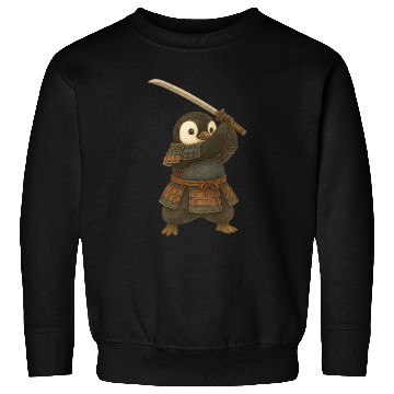 Discover Penguin Samurai katana sword martial arts Japan Sweatshirts