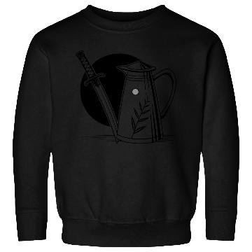 Discover a milk frothing pitcher with a katana Sweatshirts