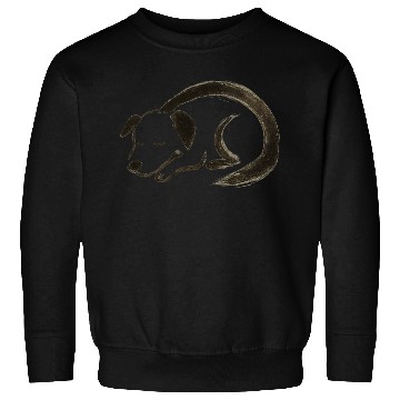 Discover Sleeping Dog – Minimalist Ink Pet Design Sweatshirts