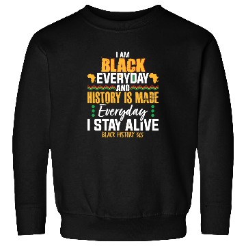Discover Black History Month Empowerment Design Sweatshirts