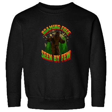 Discover Roaring Forest Bigfoot Design Sweatshirts