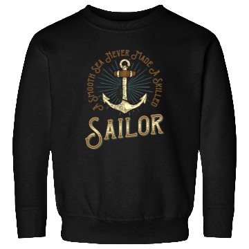 Discover Vintage Nautical Sailor Anchor Captain Skull Sweatshirts