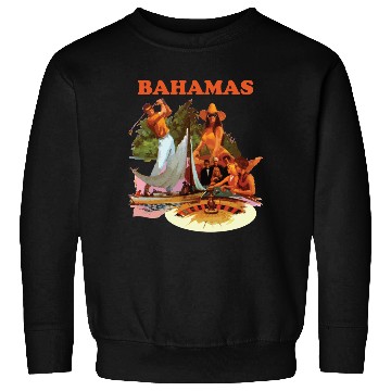 Discover Bahamas, Collage Sweatshirts