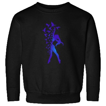 Discover Mystic Mermaid with Flying Birds Sweatshirts