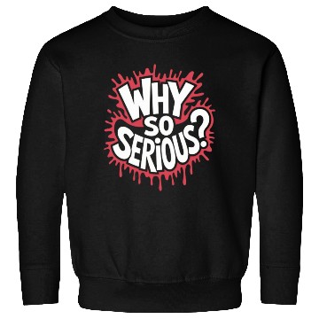 Discover Whimsical Question Typography Design Sweatshirts