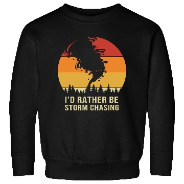 Discover Storm Chaser Weather Lightning Sweatshirts