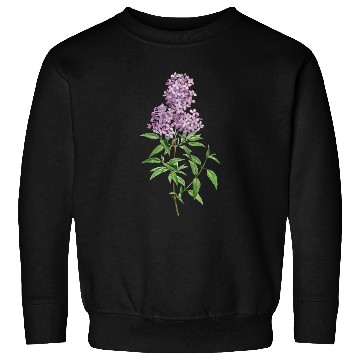 Discover Lavender Bloom Botanical Illustration Sweatshirts