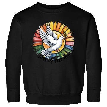 Discover Peaceful Dove with Olive Branch Design Sweatshirts