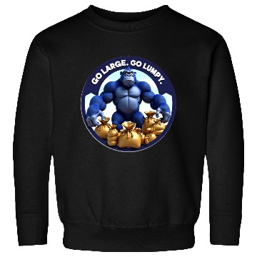Discover Lumpy Gorilla. Go Large. Sweatshirts