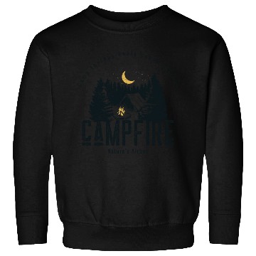 Discover Camp therapy beats couch therapy camping Sweatshirts