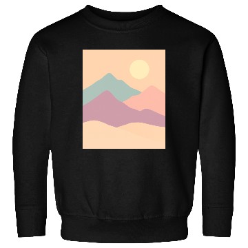 Discover Pastel Mountain Serenity Sweatshirts